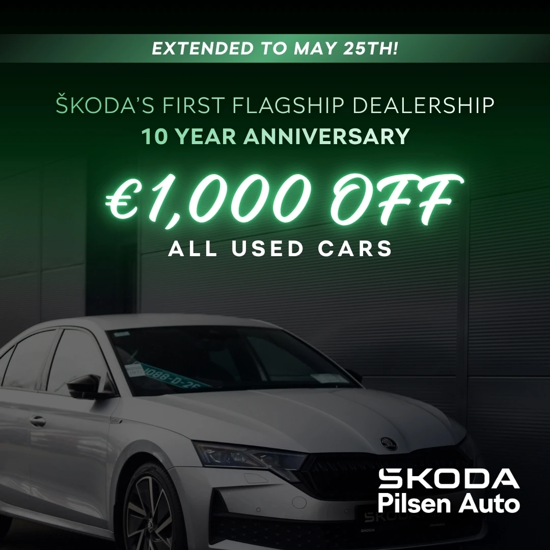 May Offer Extended - €1,000 off on All Used Cars