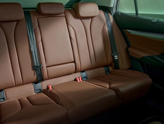 Rear passengers will enjoy ultimate comfort