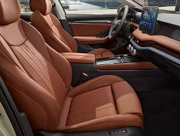 Heated and ventilated front seats with advanced massage function